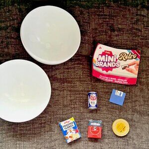 ZURU MINI BRANDS RETRO SERIES-5 PIECES-NEW!